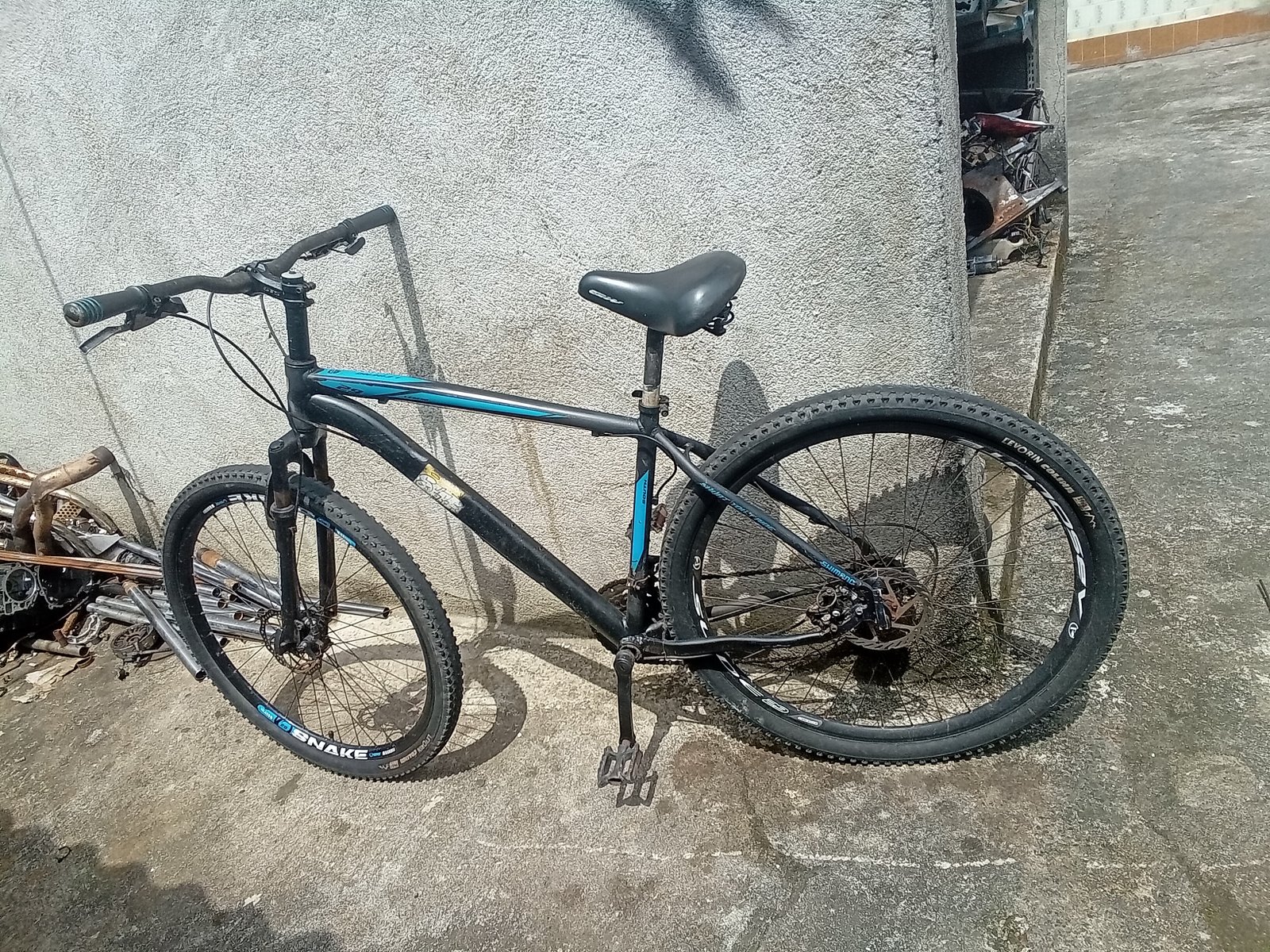 Bicicleta bem usada